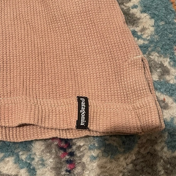 Patagonia hooded waffle tunic in tan women’s size extra small - Picture 7 of 8